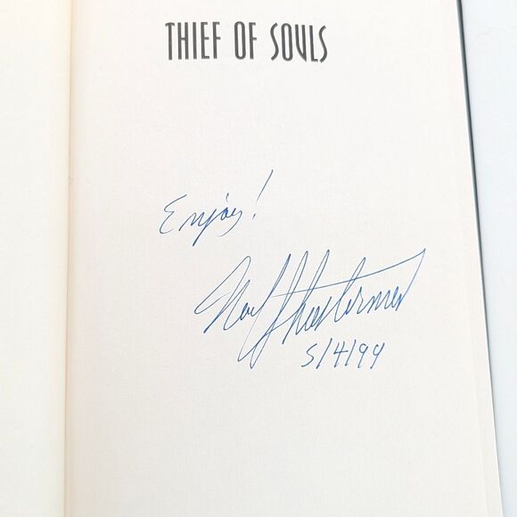 Thief of Souls First Edition Book Signed Neal Shusterman - Picture 5 of 8